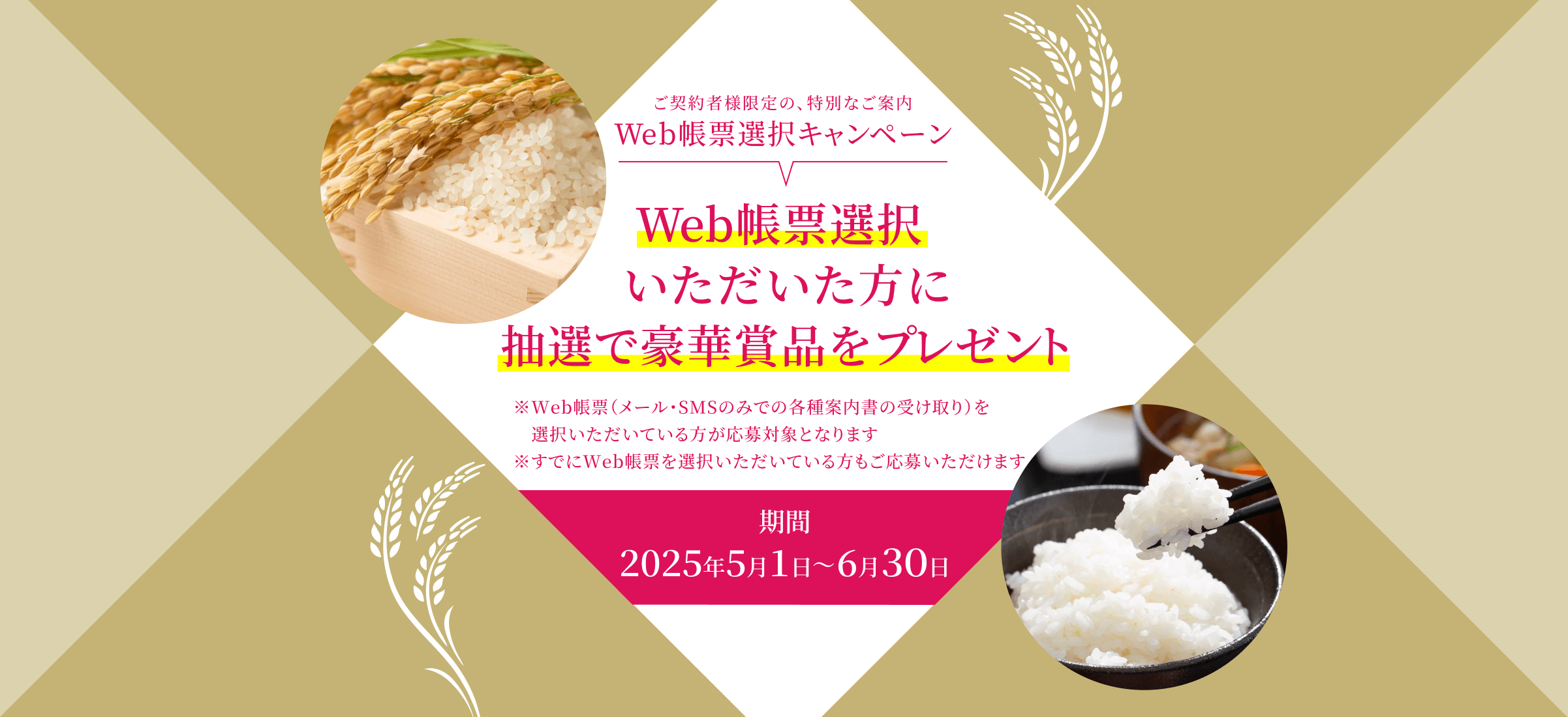 Web帳票選択キャンペーン
